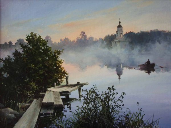 Владимир Краевский картины пейзажи