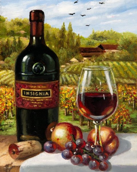 Вино в живописи