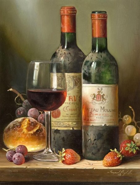 Раймонд Кэмпбелл Винные натюрморты
