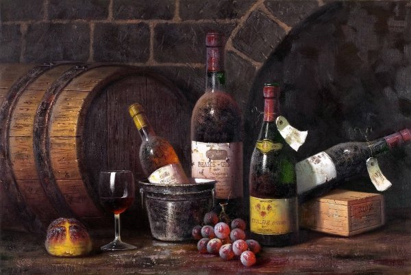 Винный натюрморт