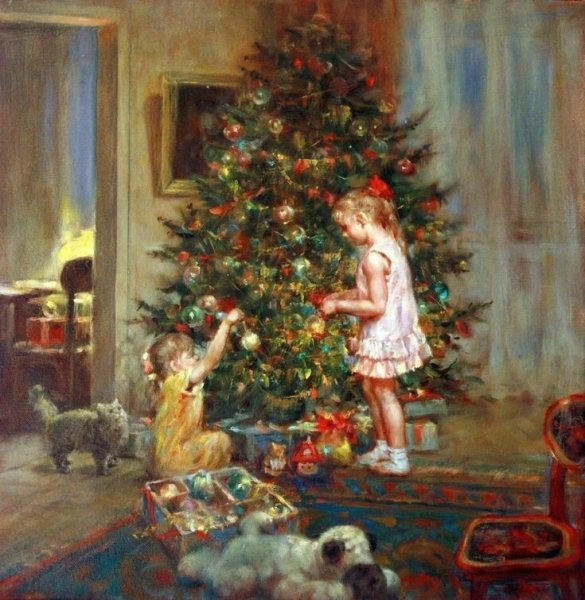 Чагадаев Александр Сергеевич (Россия, 1956) «перед Рождеством»