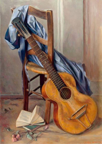 Натюрморт с музыкальными инструментами