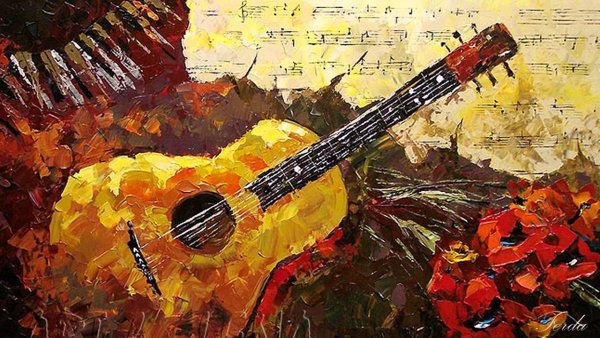 Картины в музыкальном стиле