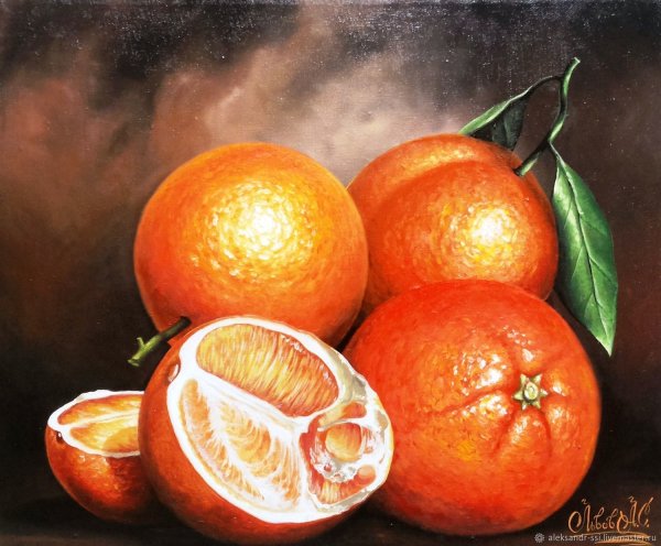 Картина апельсины