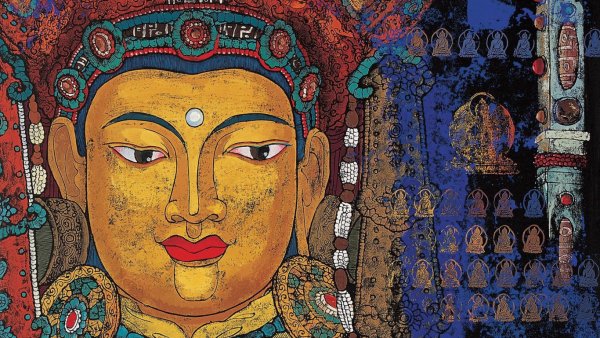 Будда живопись Тхеравада