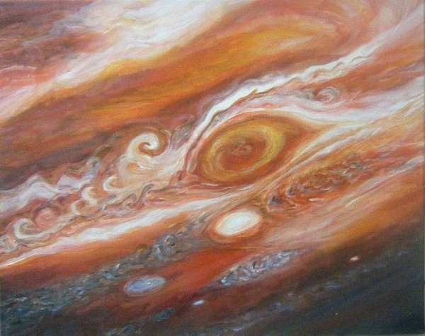 Картина планеты Юпитер