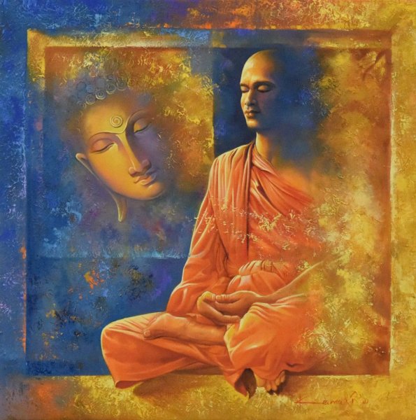 Будда живопись Тхеравада