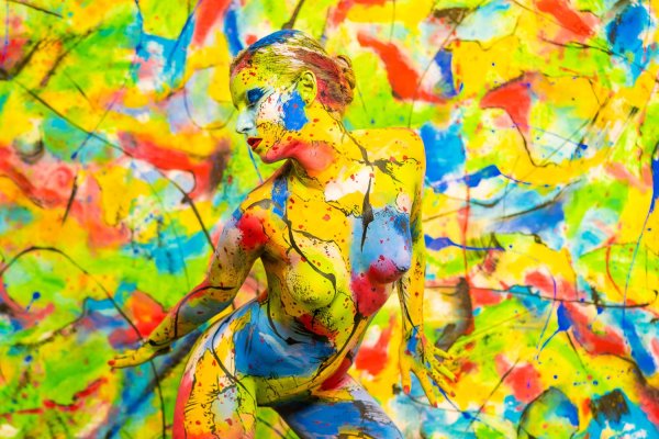 Йорг Дюстервальд бодиарт