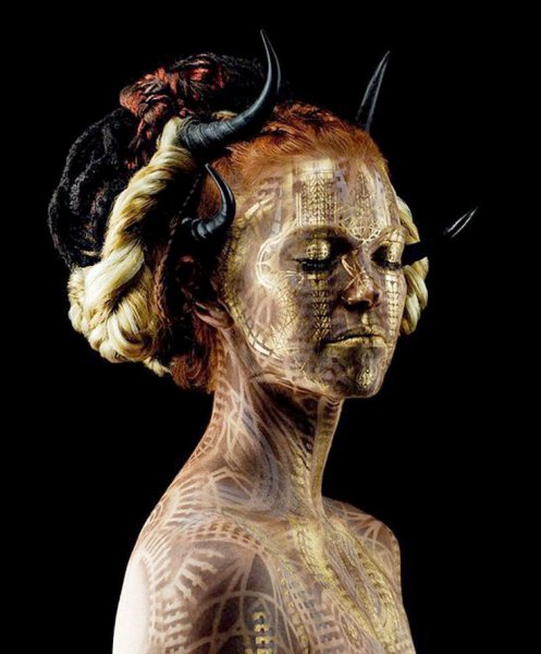 Фэнтези бодиарт