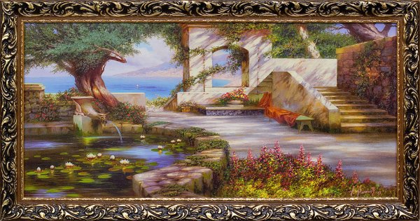 Картина пейзаж прямоугольный