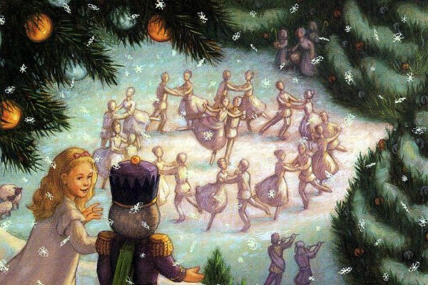 Художник Елена Уварова Рождество