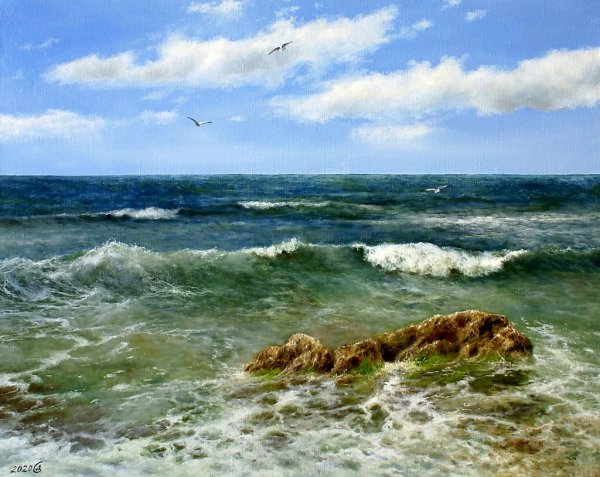 Сергей Дорофеев море