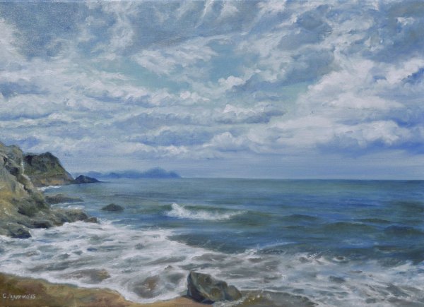 Морской Прибой художник