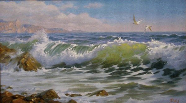 Сергей Григораш морской пейзаж