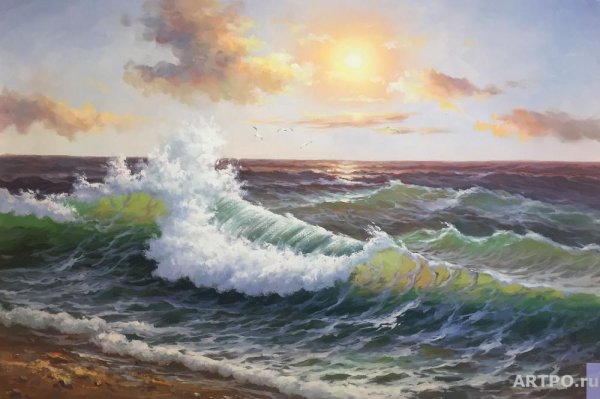 Сергей Минаев морские пейзажи