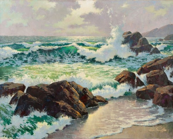 Игорь Заборских картина волны