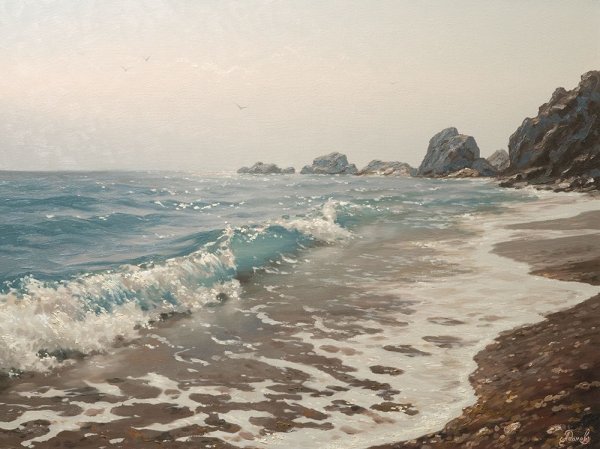 Маринист Румянцев Павел картины