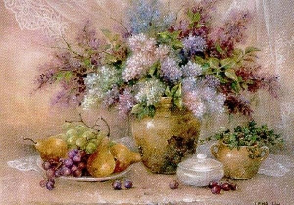 Картины Лены Лиу живопись