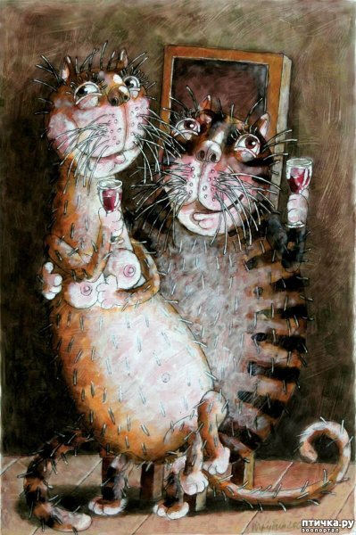 Художник Дмитрий Трубин котики,картины