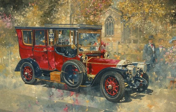 Питер Миллер художник автомобили