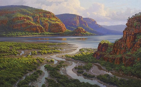 Художник Эндрю Тишлер картины