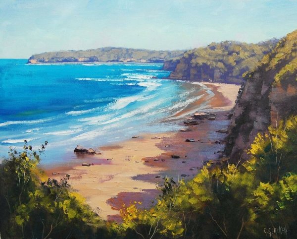 Graham Gercken художник море