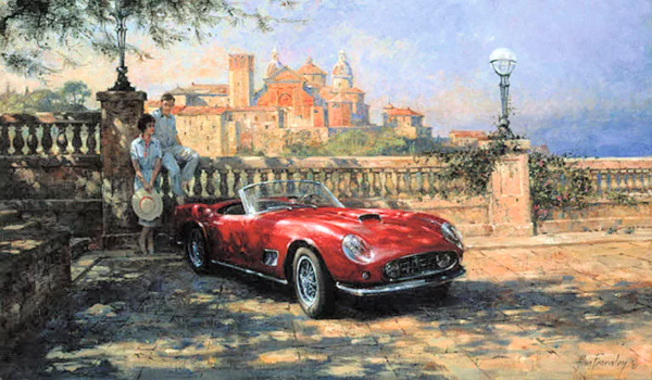 Художник Алан Фирнли паровозы