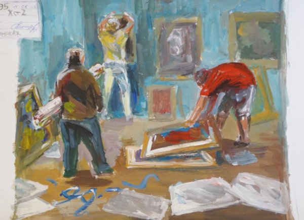 Станковонная композиция