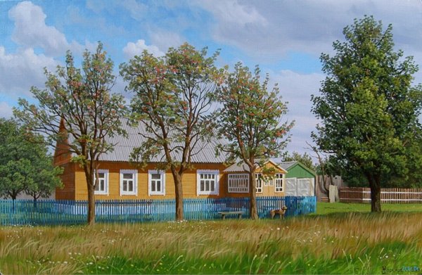 - Родные просторы художник Мельников Александр Анатольевич