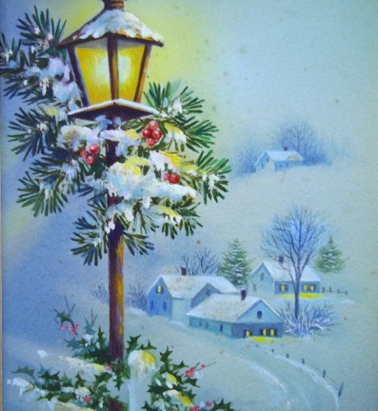 Новогодние сюжеты для рисования