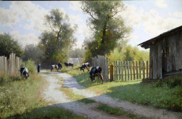 Летние этюды Алексея Тимошенко