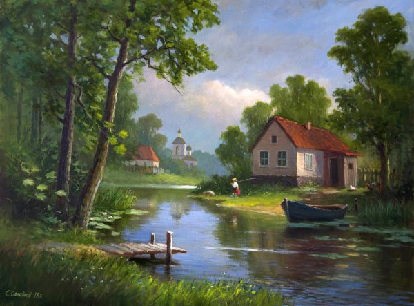 Художник Соловьев Сергей Николаевич картины