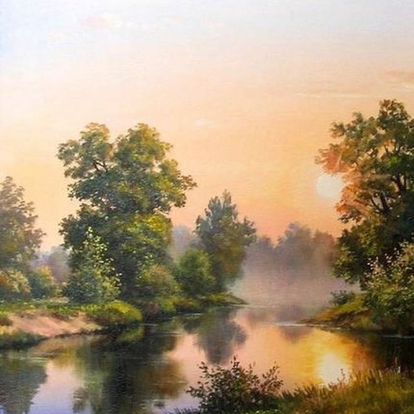 Олег Пятин Деревенские пейзажи