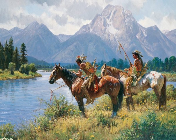 Художник-ковбой Martin Grelle