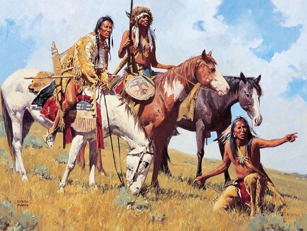 David Mann индеец