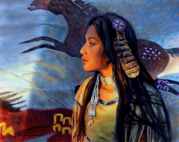 Одежда индейцев Северной Америки женщины