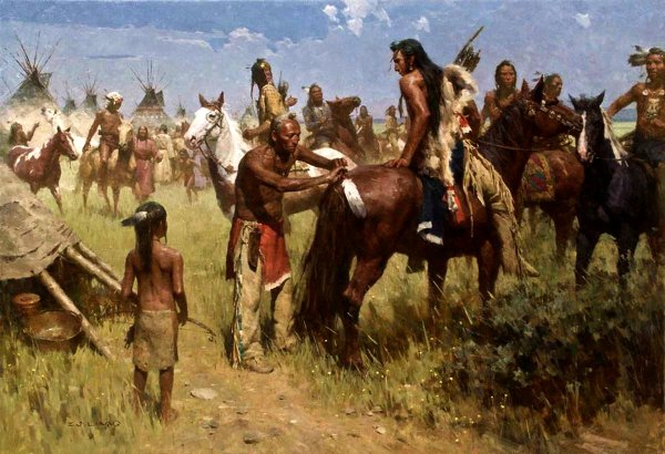 Чжоу Шу Лян индейцы