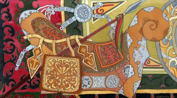 Ольга Мартьянова Уфа батик