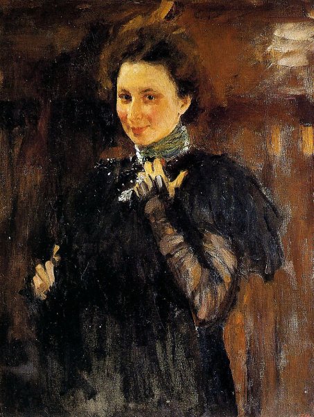 Серов портрет Гиршман