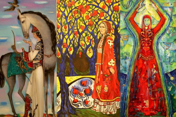 Башкирская художница башкирка