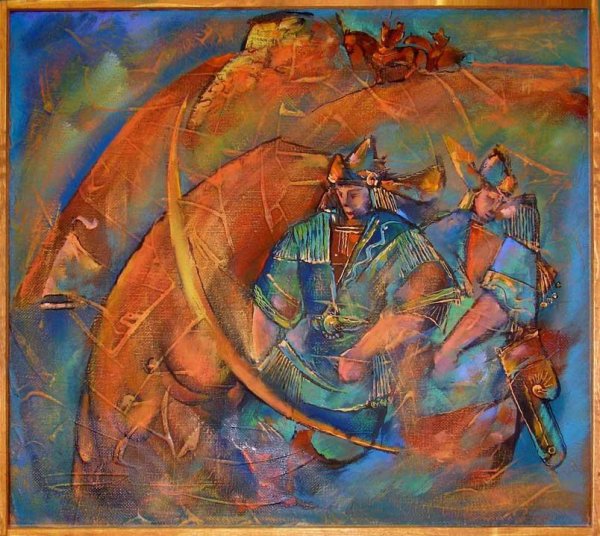 Башкирский художник Роберт Габитов