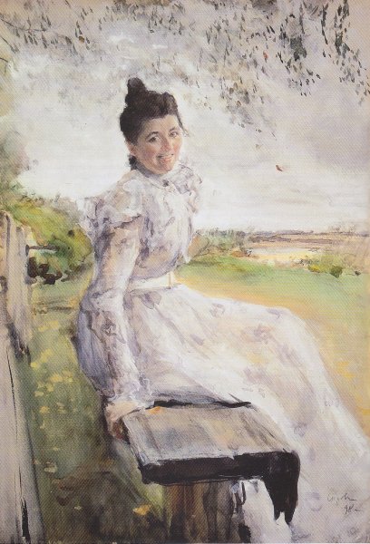 В.Серов портрет Варвары Мусиной-Пушкиной