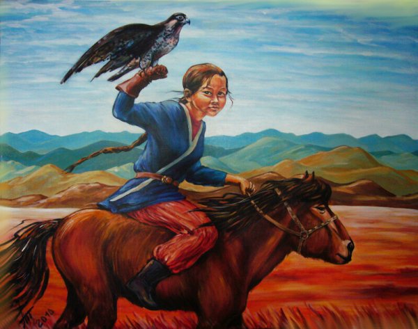 Башкирская живопись Танзиля Гайфуллина