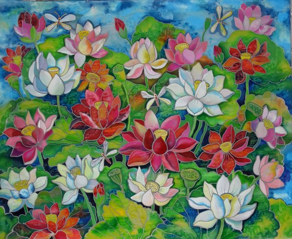 Батик Намаконовой Евгении