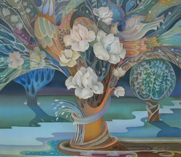 ДПИ холодный батик