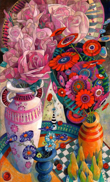 Дэвид Галчутт батик