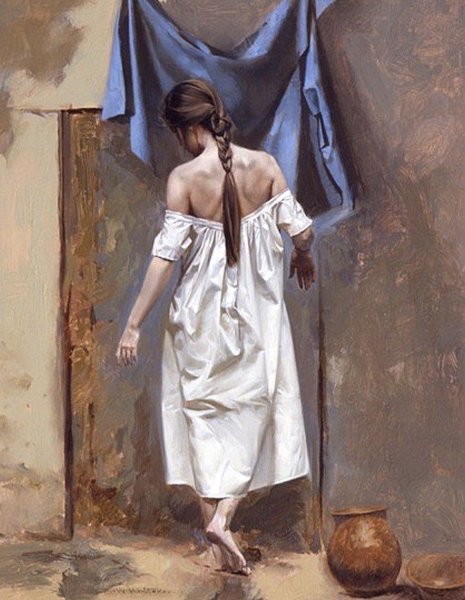 Репин натурщик Академическая живопись