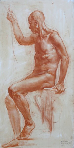 Этюд Академическая живопись