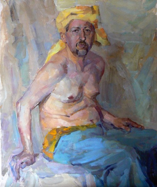 Натурщик портрет Академическая живопись