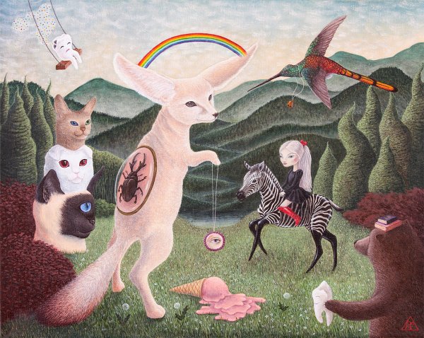 Популярный сюрреализм Полины Шелест